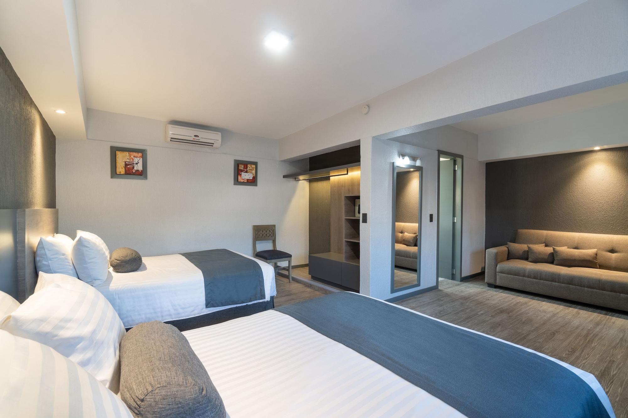 Hotel Malibu Zapopan Bagian luar foto