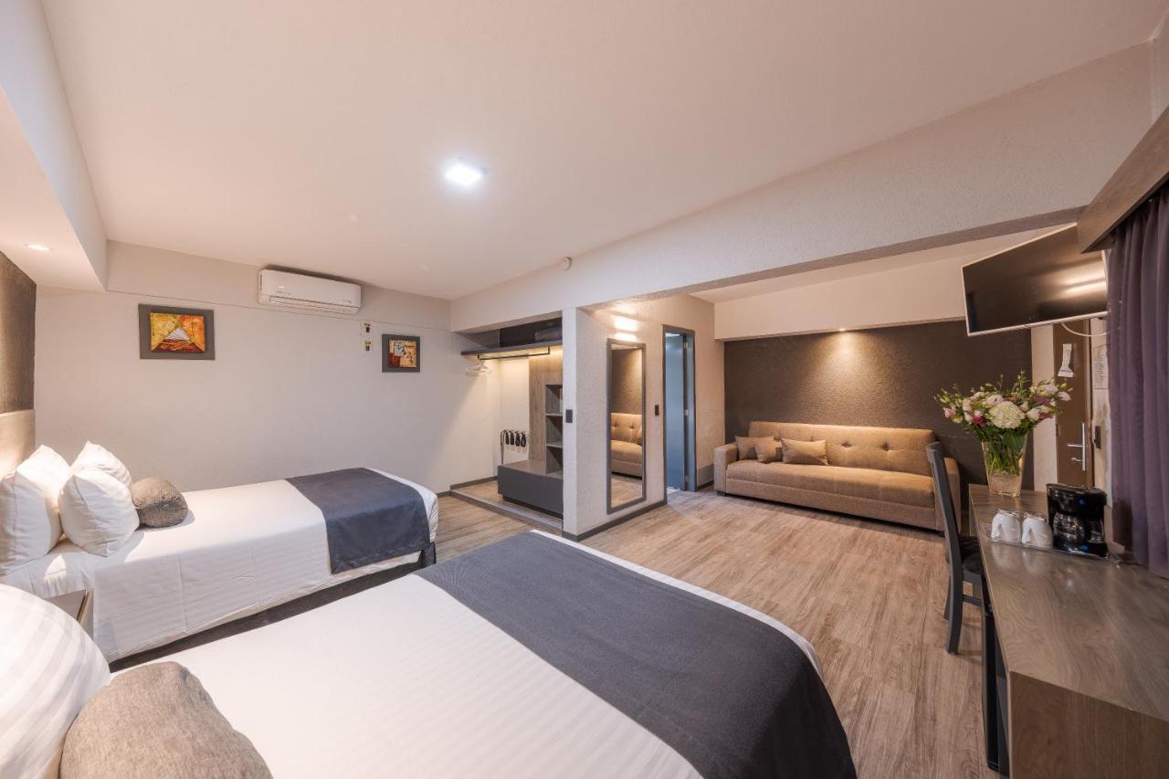 Hotel Malibu Zapopan Bagian luar foto
